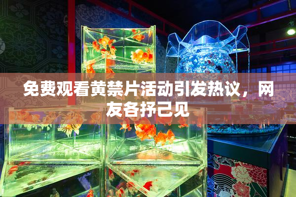 免费观看黄禁片活动引发热议，网友各抒己见