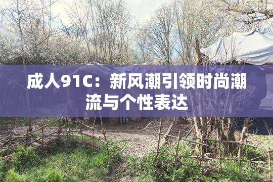 成人91C：新风潮引领时尚潮流与个性表达