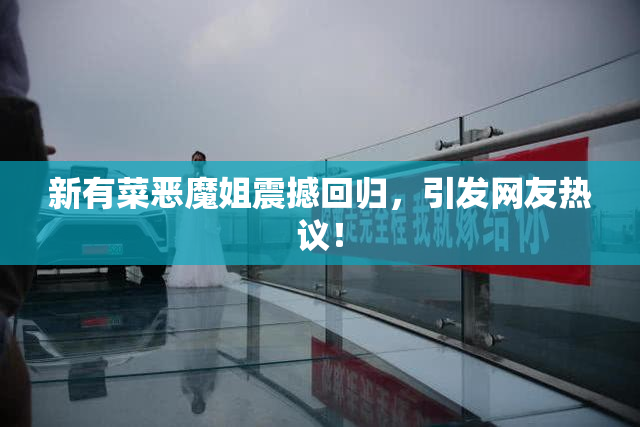 新有菜恶魔姐震撼回归，引发网友热议！