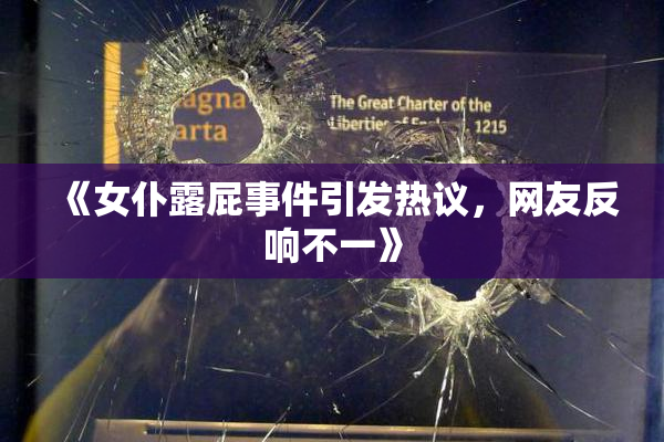 《女仆露屁事件引发热议，网友反响不一》