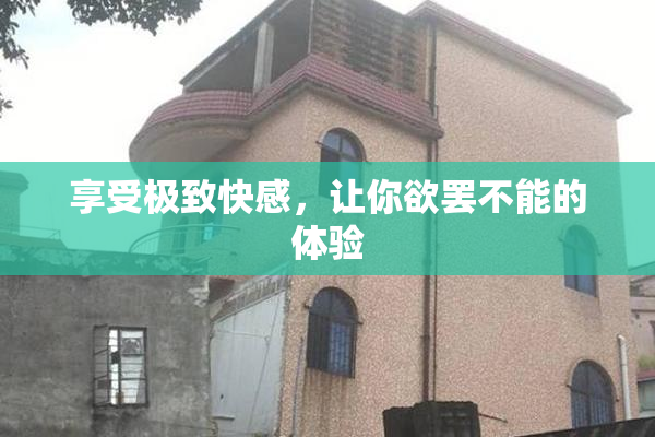 享受极致快感，让你欲罢不能的体验