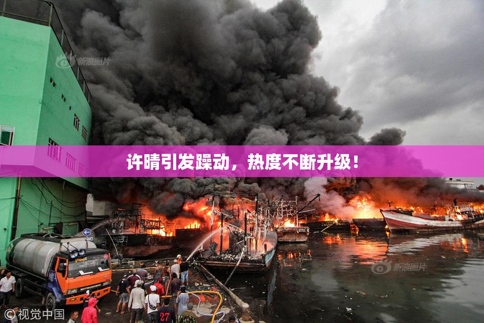 许晴引发躁动，热度不断升级！