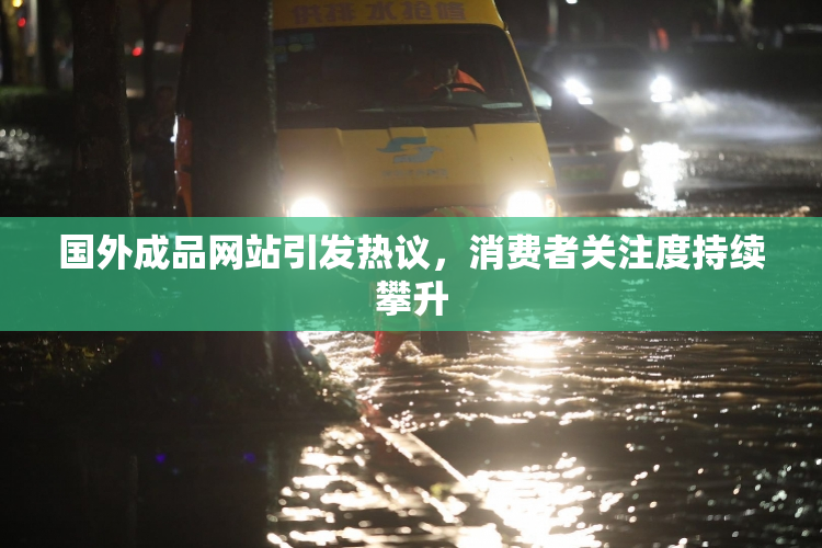 国外成品网站引发热议，消费者关注度持续攀升