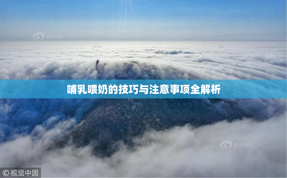 哺乳喂奶的技巧与注意事项全解析