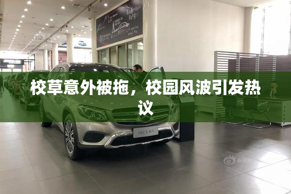 校草意外被拖，校园风波引发热议