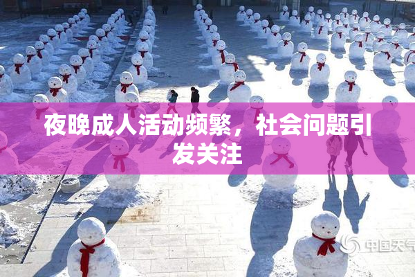 夜晚成人活动频繁，社会问题引发关注