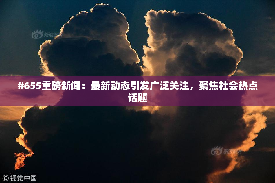 #655重磅新闻：最新动态引发广泛关注，聚焦社会热点话题