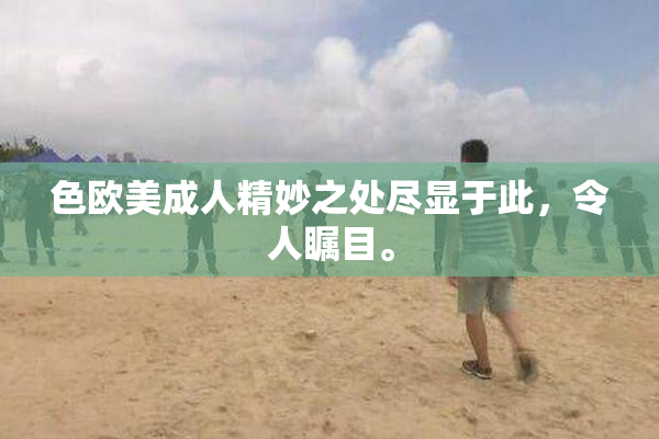 色欧美成人精妙之处尽显于此，令人瞩目。