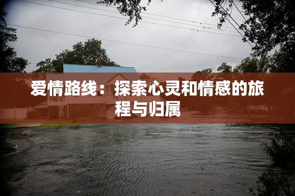 爱情路线：探索心灵和情感的旅程与归属