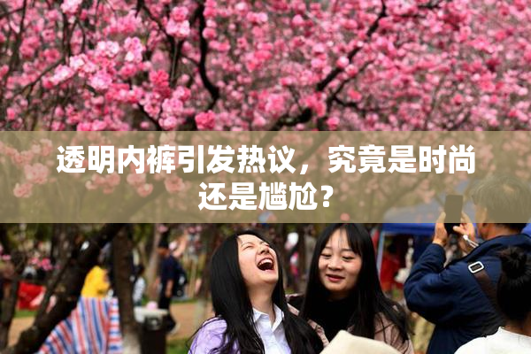 透明内裤引发热议，究竟是时尚还是尴尬？