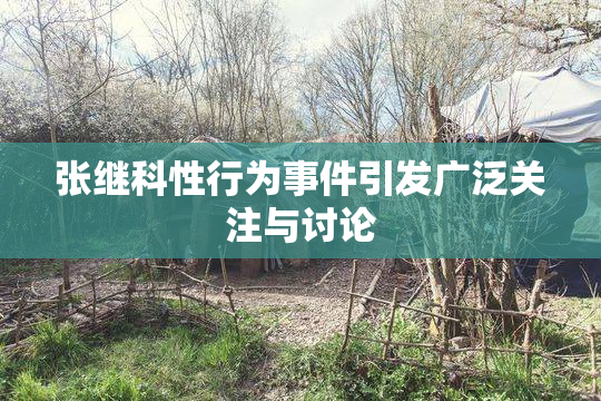 张继科性行为事件引发广泛关注与讨论