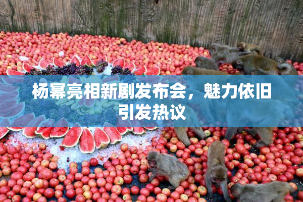 杨幂亮相新剧发布会，魅力依旧引发热议