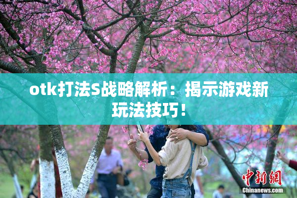 otk打法S战略解析：揭示游戏新玩法技巧！