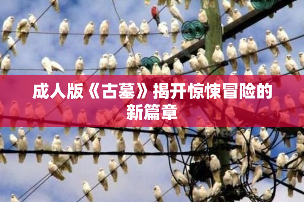 成人版《古墓》揭开惊悚冒险的新篇章