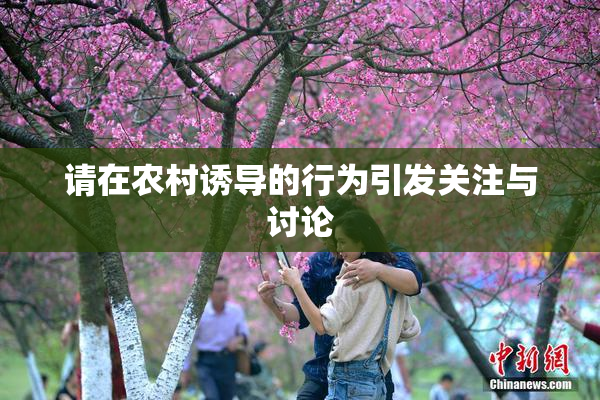 请在农村诱导的行为引发关注与讨论