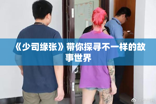 《少司缘张》带你探寻不一样的故事世界