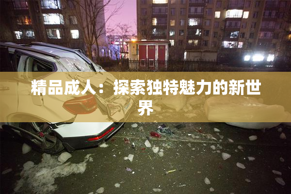 精品成人：探索独特魅力的新世界