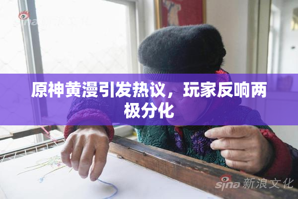 原神黄漫引发热议，玩家反响两极分化