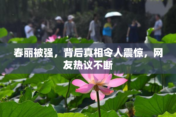 春丽被强，背后真相令人震惊，网友热议不断