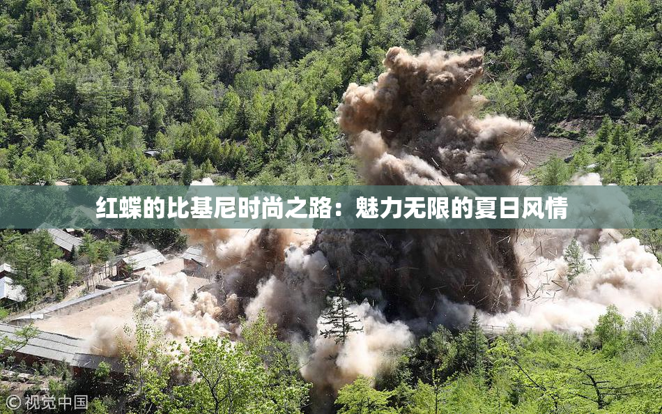 红蝶的比基尼时尚之路：魅力无限的夏日风情