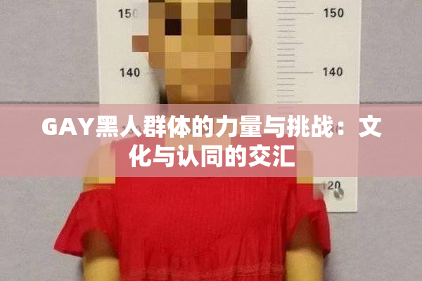 GAY黑人群体的力量与挑战：文化与认同的交汇