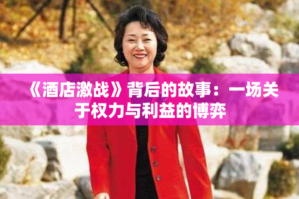 《酒店激战》背后的故事：一场关于权力与利益的博弈