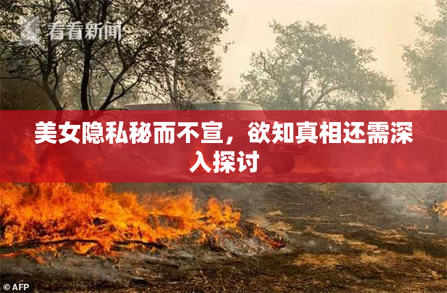 美女隐私秘而不宣，欲知真相还需深入探讨