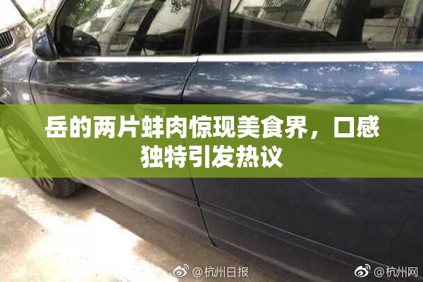 岳的两片蚌肉惊现美食界，口感独特引发热议