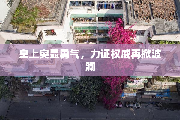 皇上突显勇气，力证权威再掀波澜