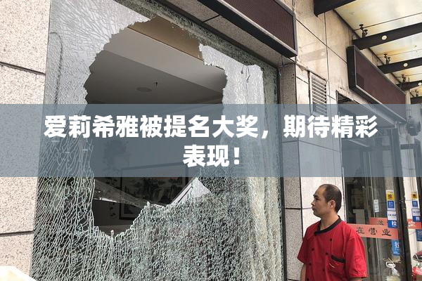 爱莉希雅被提名大奖，期待精彩表现！