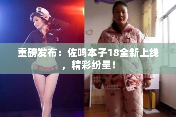 重磅发布：佐鸣本子18全新上线，精彩纷呈！