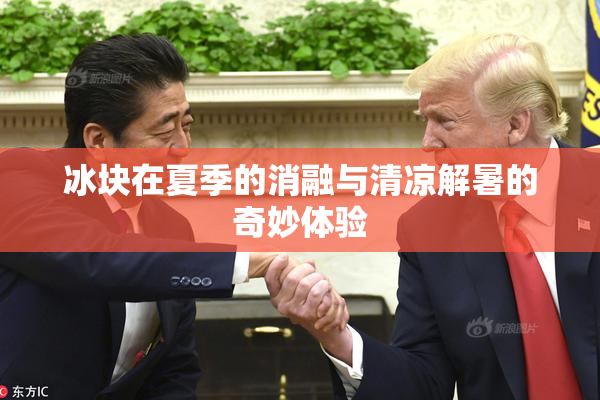 冰块在夏季的消融与清凉解暑的奇妙体验