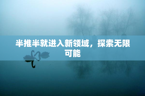 半推半就进入新领域，探索无限可能