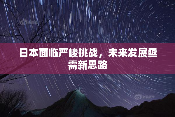 日本面临严峻挑战，未来发展亟需新思路
