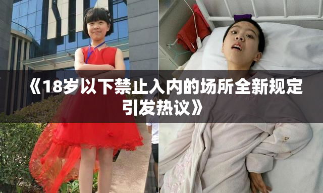 《18岁以下禁止入内的场所全新规定引发热议》