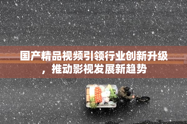 国产精品视频引领行业创新升级，推动影视发展新趋势