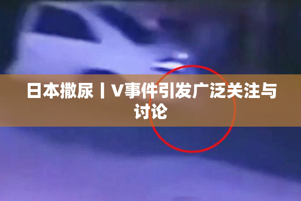 日本撒尿丨V事件引发广泛关注与讨论