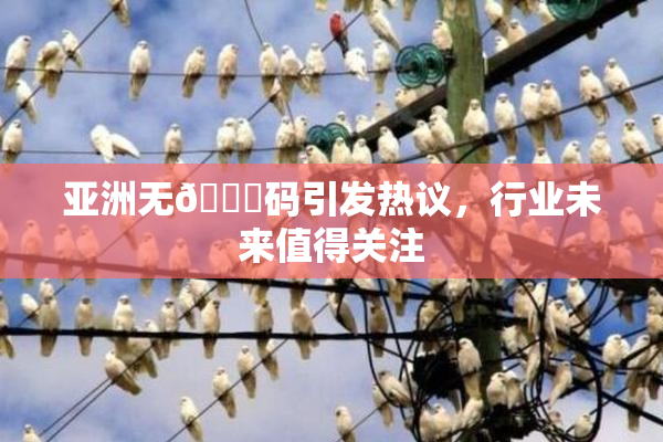 亚洲无🈚码引发热议，行业未来值得关注