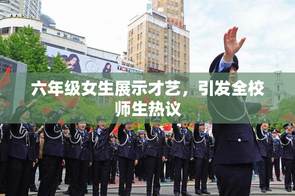 六年级女生展示才艺，引发全校师生热议