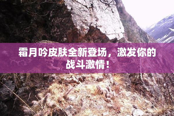 霜月吟皮肤全新登场，激发你的战斗激情！