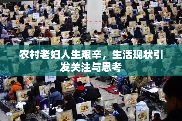 农村老妇人生艰辛，生活现状引发关注与思考