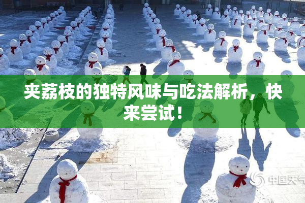 夹荔枝的独特风味与吃法解析，快来尝试！