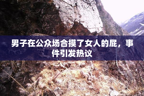 男子在公众场合摸了女人的屁，事件引发热议