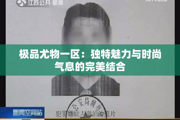 极品尤物一区：独特魅力与时尚气息的完美结合