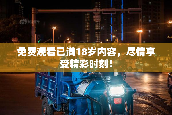 免费观看已满18岁内容，尽情享受精彩时刻！