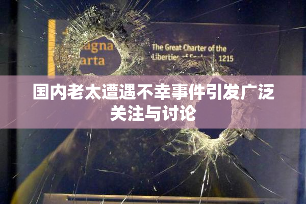 国内老太遭遇不幸事件引发广泛关注与讨论