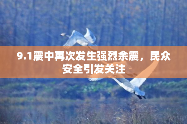 9.1震中再次发生强烈余震，民众安全引发关注