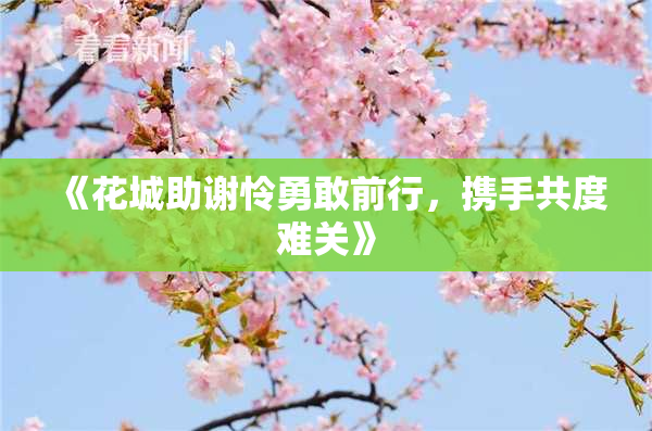《花城助谢怜勇敢前行，携手共度难关》