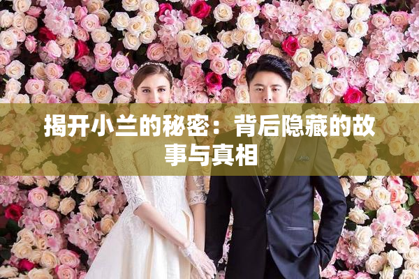 揭开小兰的秘密：背后隐藏的故事与真相