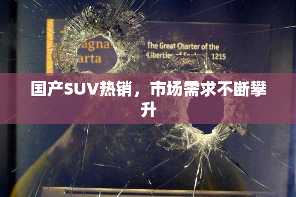 国产SUV热销，市场需求不断攀升